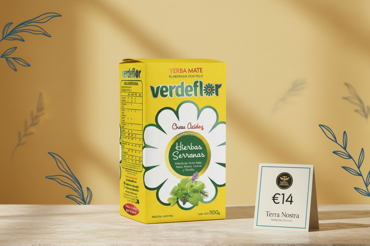 Verdeflor Yerba Mate 1kg €14 - Terra Nostra Dubrovnik