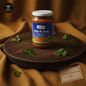 Mardel Dulce de Leche Clásico 450g jar displayed on a Terra Nostra wooden serving board