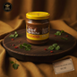 Havanna Dulce de Leche 250g jar displayed on a Terra Nostra wooden serving board