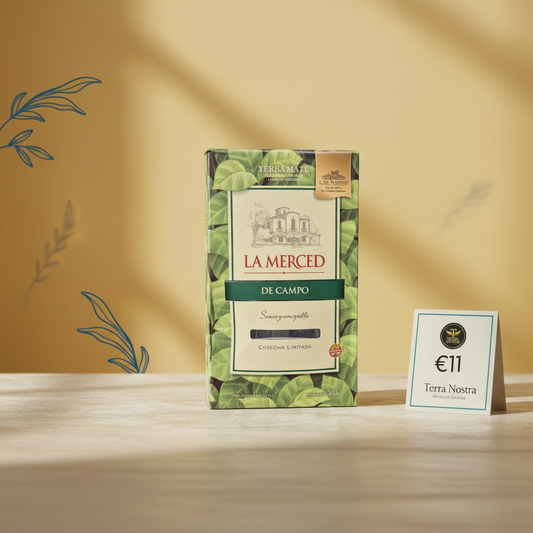 La Merced De Campo Yerba Mate 500g во Yerba шаблон со Terra Nostra картичка со цена €11