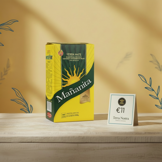 Mananita Yerba Mate 1kg во Yerba шаблон со Terra Nostra картичка со цена 11 €