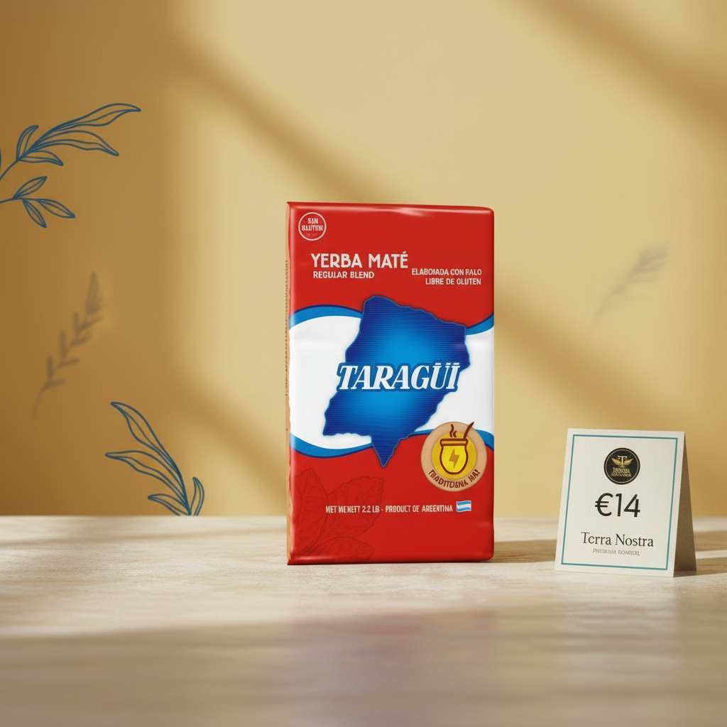 Taragüi Yerba Mate 1kg со Terra Nostra картичка и цена €14